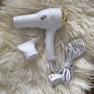 T3 Featherweight Hair Dryer - White/Gold